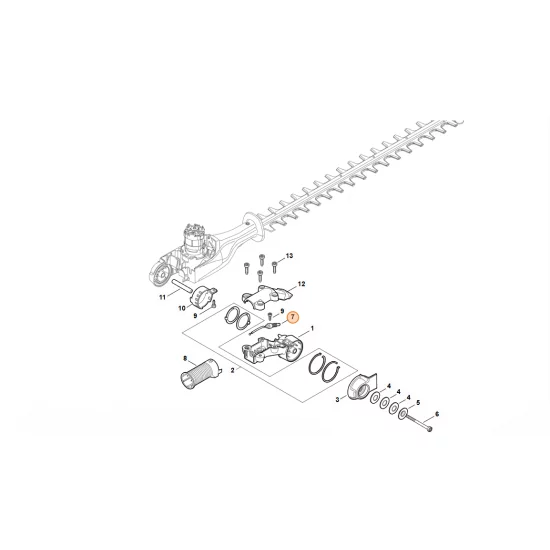 STIHL  Cięgło Bowdena 4859 790 2400